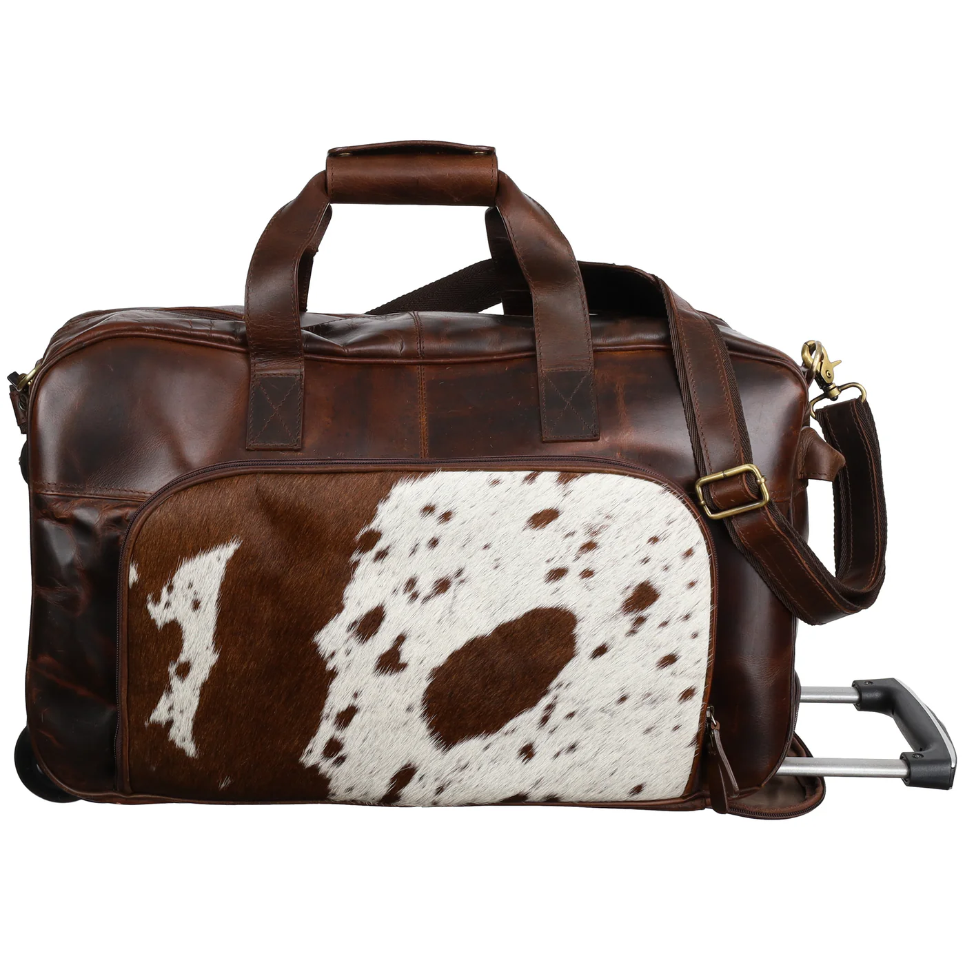 Klassy Cowgirl western luxe rolling duffel bag barrel racing travel bag